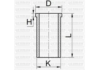 Gömlek (76.50MM-0.50)  YENMAK 51-65936-050  5936-050
