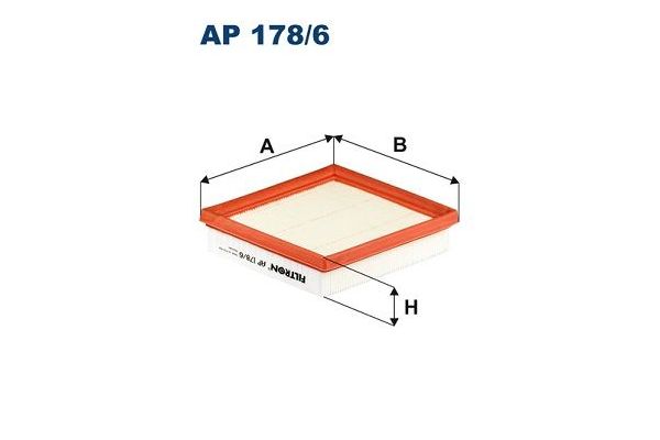 Hava Filtresi  Mazda 2 Hybrid Sedan (KBAC3)(12.2021->)  FILTRON AP 178/6