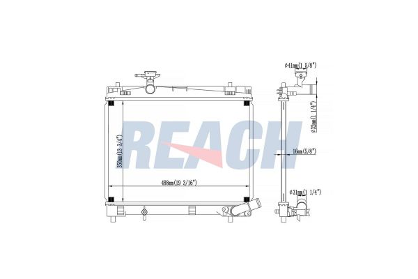 Su Radyatörü  MAHER 36702