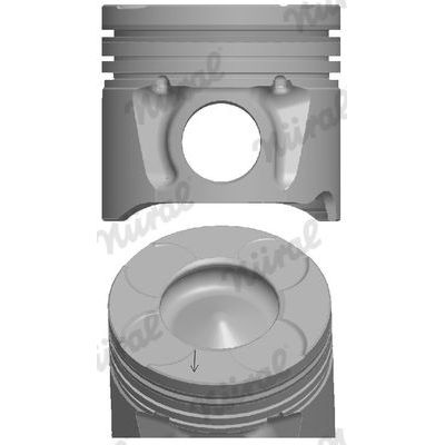 Piston (69.60MM-STD) (0.20MM KISA)  ISS 8770706STD10BG
