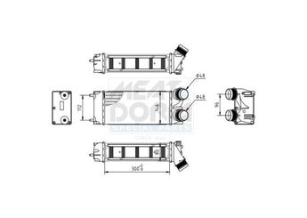 Turbo Radyatörü  AXAM 04-05-05-0186  384L4 IPE085080 00000384L4 0384L4