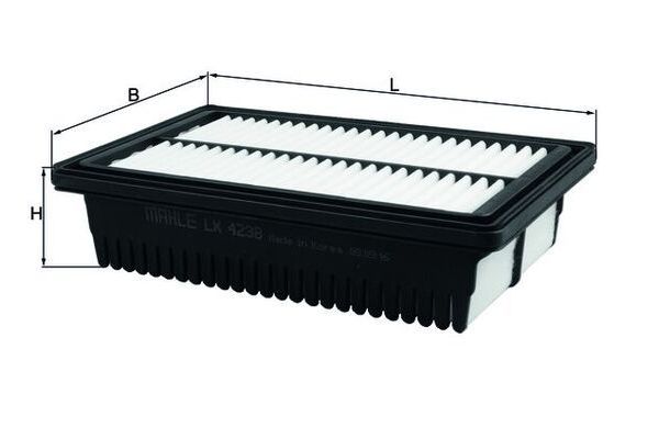 Hava Filtresi  Hyundai i20 (BC3)(08.2020->)  MAHLE LX 4238