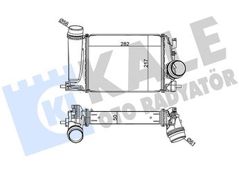 Turbo Radyatörü  KALE 350970  144614EJ0A 144614ED0A