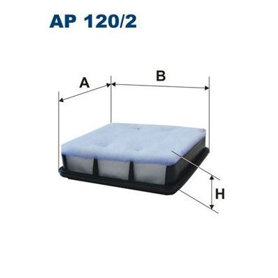 Hava Filtresi  Mitsubishi L200 (KA0/KB0)(2006->)  FILTRON AP 120/2