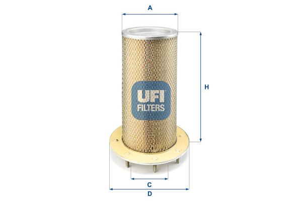 Hava Filtresi  Mitsubishi L 200/300/400 (P00)(1986->)  VOLLER 2031