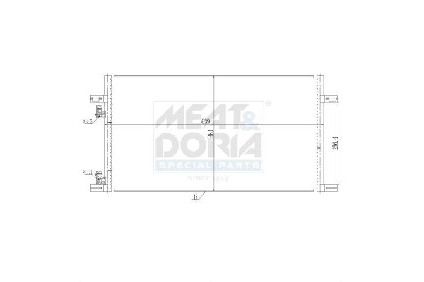 Klima Radyatörü  MAHER 18957