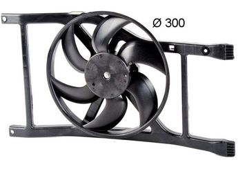 Radyatör Fan ve Motoru  MAHLE CFF 243 000P  51799360 51879492 0051879492 52057329 0000052057329