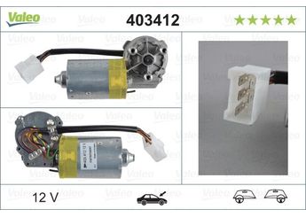 Silecek Mekanizma Motoru Ön VALEO 403412  0038208042 0038208242 38208042