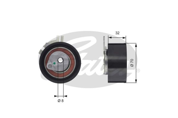 Triger Gergi Rulmanı  Opel Movano (1998->)  GATES T43117