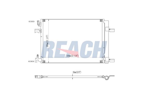 Klima Radyatörü  ORİS COP136016