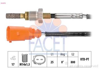 Egzoz Sıcaklık Sensörü  SNR EGT154.42  4L906088B 04L 906 088 B