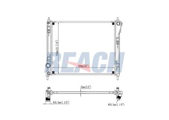 Su Radyatörü  BSG 25-520-052  214103ZU0A