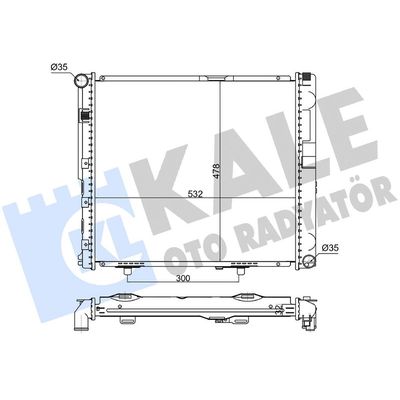 Su Radyatörü  KALE 363810