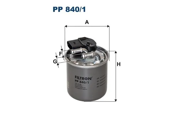 Yakıt Filtresi  Mercedes Sprinter III Kamyonet / Çift Kabin RWD/AWD (907)(02.2018->)  FILTRON PP 840/1