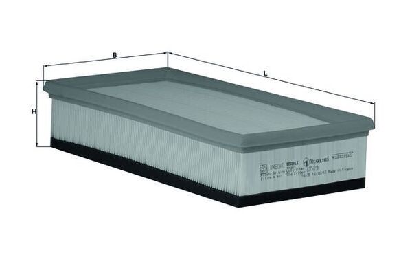 Hava Filtresi  Citroen BX Break (09.1985->08.1988)  MAHLE LX 529