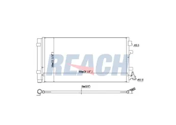 Klima Radyatörü  ORİS CRN005016  921000005R 921100001R