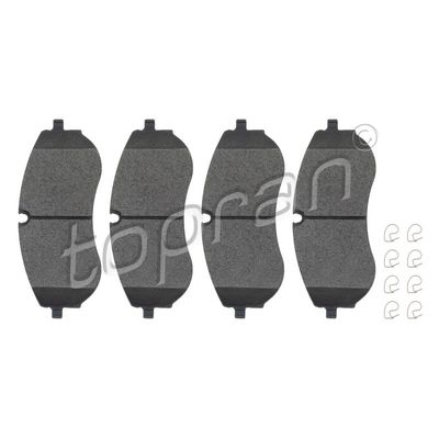 Fren Disk Balata Ön Volkswagen Crafter P.Van (SY/SX)(09.2016->)  TOPRAN 119 626