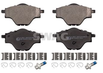 Fren Disk Balata Arka SWAG 62 11 6242  1609000980 16 090 009 80 1619791280 16 197 912 80 1647860380 16 478 603 80 1647874380 16 478 743 80 95525386 095525386