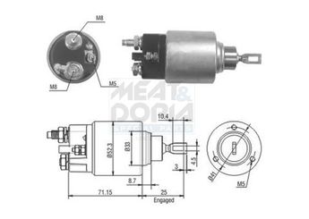Marş Otomatiği  BOSCH 1 986 SE1 674  9949390 583680 5836 80 77362116