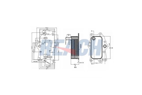 Motor Yağ Soğutucu  MAHER 23121