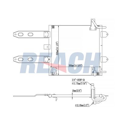 Klima Radyatörü  Volkswagen Lupo (6X1/6E1)(10.1998->2005)  MGA 82151