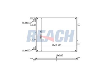 Klima Radyatörü  NRF 35845  4417650 93854159 8200411148 93862282 93862467