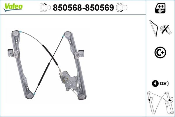 Cam Krikosu Ön Sol VALEO 850568