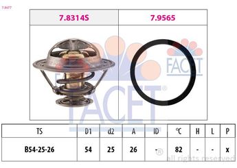 Termostat 79 °C  FACET 7.8677  133890 1338 90