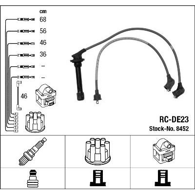Buji Kablosu  NGK 8452
