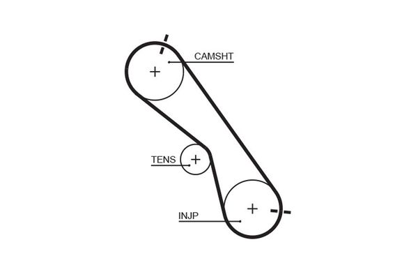 Triger Kayışı  Toyota Land Cruiser (J15)(2009->)  GATES 5560XS
