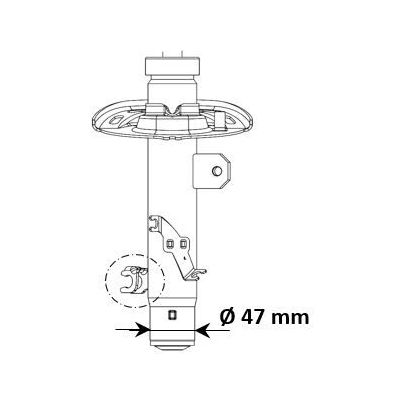 Amortisör Ön Sağ veya Sol KYB 3338013
