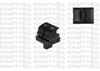 Cam Açma Düğmesi Ön Sol KRAFTVOLL 04050044  4050044 04050044 1K3959857A 1K3 959 857A 1K3959857B 1K3 959 857B 1K3959857C 1K3 959 857C 2K0959857A 2K0 959 857A