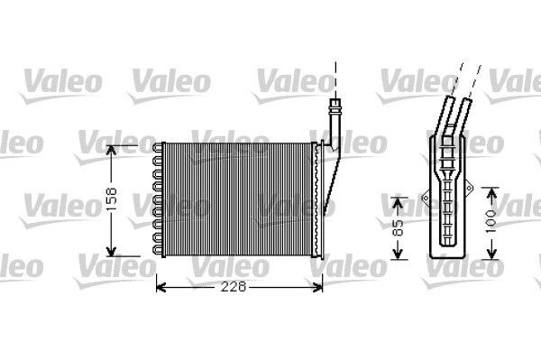 Kalorifer Radyatörü  Renault Espace /Grand Espace (JE0)(07.2000->)  VALEO 812287