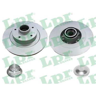 Fren Disk Ayna Arka Sağ ve Sol Renault Scenic IV (2016->)  LPR R1079PRCA