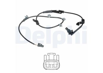 Abs Sensörü Ön Sağ veya Sol DELPHI SS20531  956702C800 95670-2C800