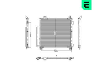 Klima Radyatörü  ERA 667512  8846074010