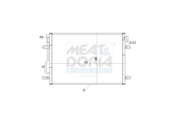 Klima Radyatörü  BEHR 8FC 351 343-364