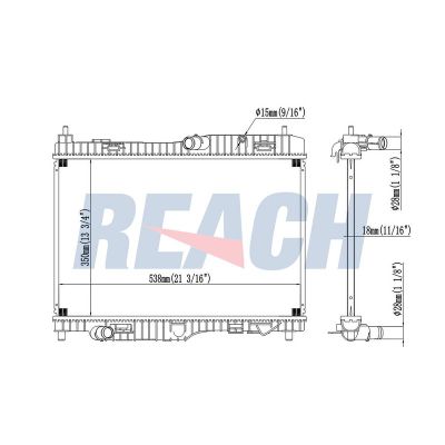 Su Radyatörü  Ford B-MAX (CB2)(2012->)  OEK AE818005AB
