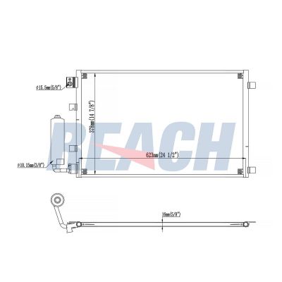 Klima Radyatörü  Nissan Qashqai (J10)(01.2007->)  FEBI BILSTEIN 1000232