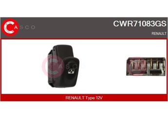 Cam Açma Düğmesi Ön Sağ BRUCKE 7700429999  7700429999