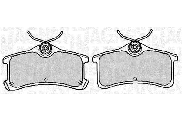 Fren Disk Balata Arka Toyota Corolla (E11)(2000->)  FTE 9005110