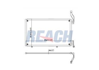 Klima Radyatörü  NISSENS 940515  1819015 1858353 C1BH19710BA C1BH19710BB