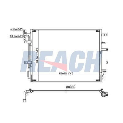 Klima Radyatörü  NRF 350330