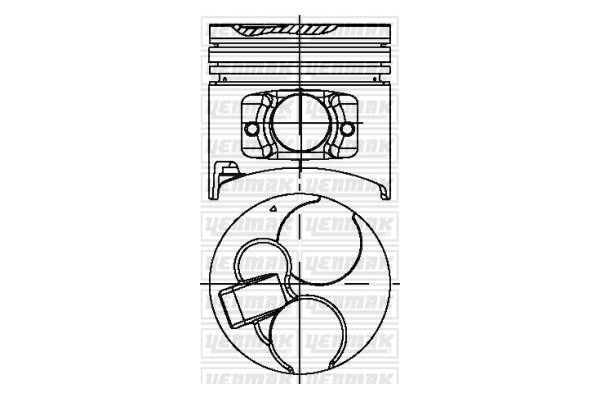 Piston  GOETZE 8773410050000G
