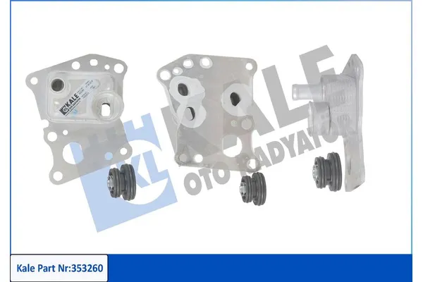 Motor Yağ Soğutucu  Mercedes E -Serisi Cabrio (BM 207)(11.2009->)  KALE 353260