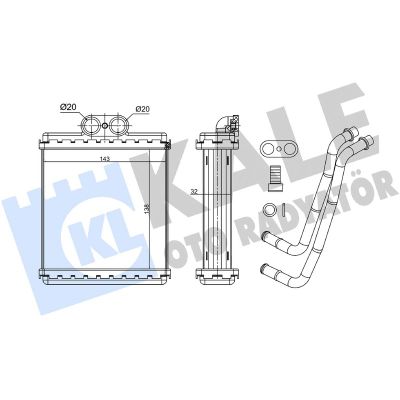 Kalorifer Radyatörü  KALE 352095