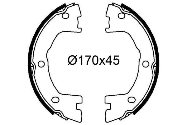 Fren Pabuçlu Balata Arka Iveco Daily P.Van (2014->)  VALEO 564240