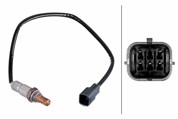 Oksijen (Lambda) Sensörü  Mazda 3 Sedan (BK)(06.2003->)  HELLA 6PA 358 221-781