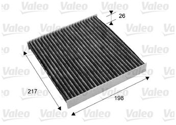 Polen Filtresi  VALEO 715679  DD1061P11 EG2161P11 GJ6A61P11 GJ6A-61-P11 GJ6A61P119A GJ6A-61-P119A GJ6A61P119B GJ6A-61-P119B GJ6A61P119C GJ6A-61-P119C GJ6B61P11 GJ6B-61-P11