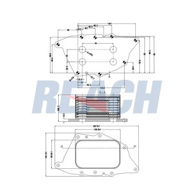 Motor Yağ Soğutucu  FROW 836.1540.006